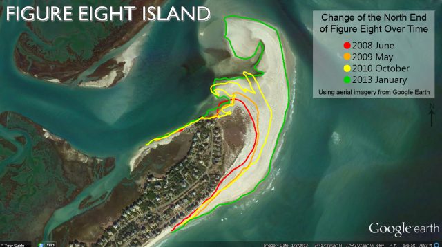 Figure 8 2008 to 2013 accretion