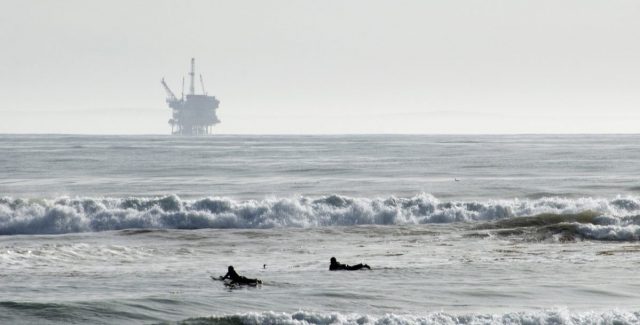 offshore oil rig