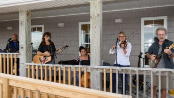 The Alligator River Strings Band provided beautiful music