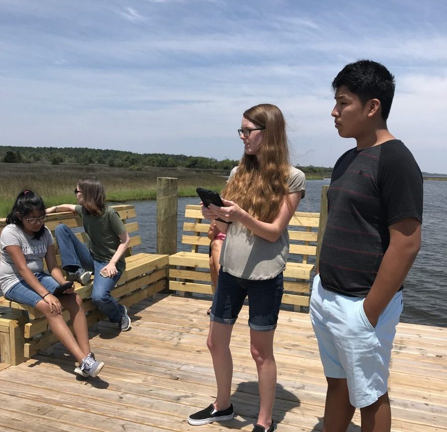 Wanchese office intern develops monitoring applications