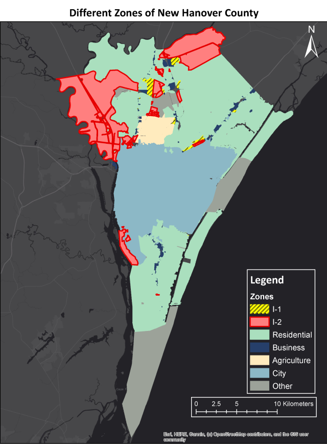 New Hanover County Development Zones