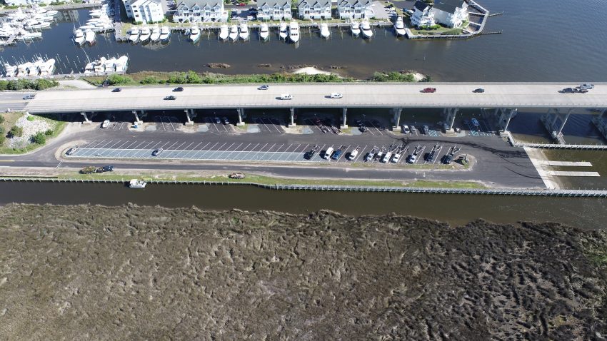 Washington Baum Bridge Permeable Parking