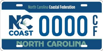 Get Your Specialty NC License Plate | North Carolina Coastal Federation