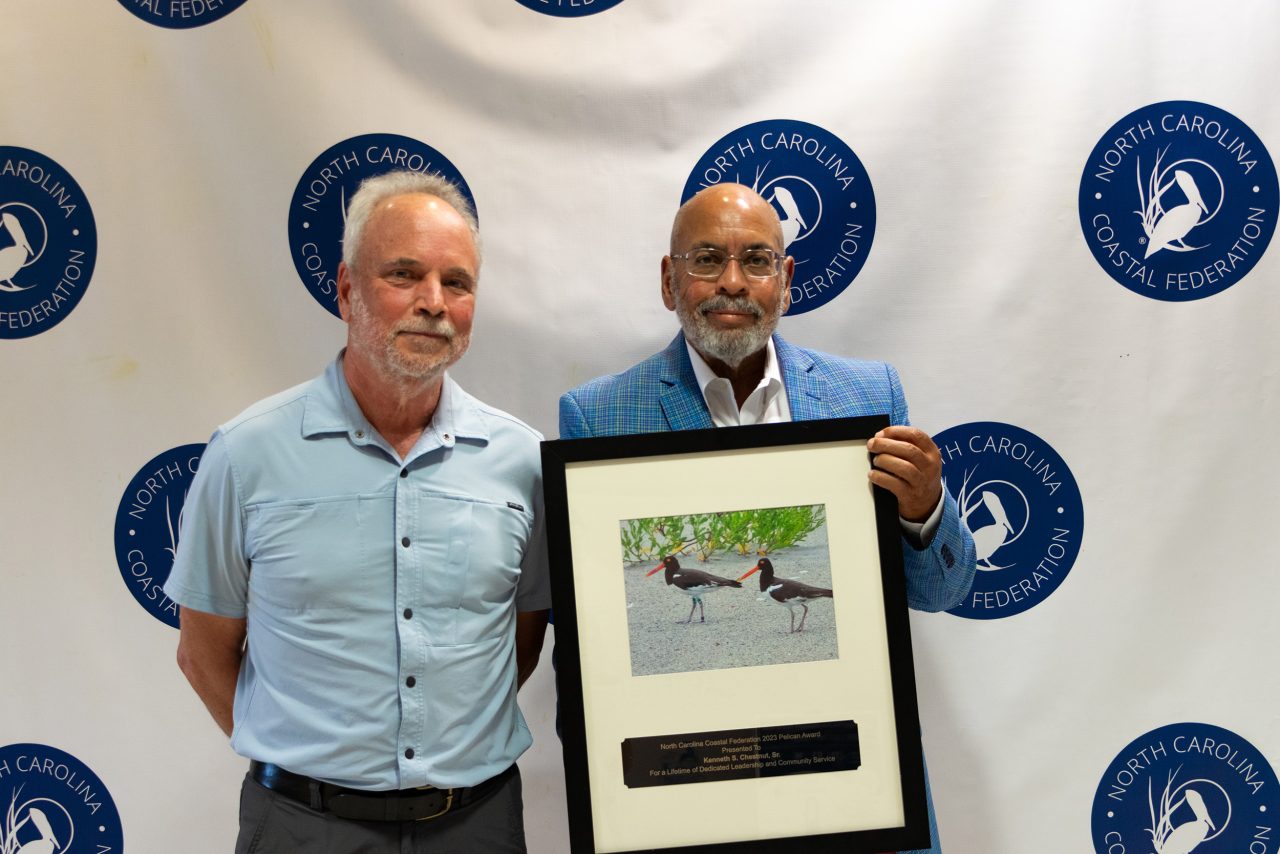 Kenneth S. Chesnut Sr. receives a special lifetime achievement award