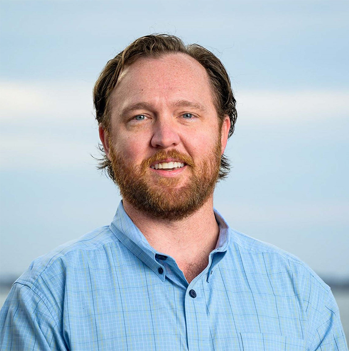 A headshot of Jacob Boyd, the North Carolina Coastal Federation's Salt Marsh Program Director