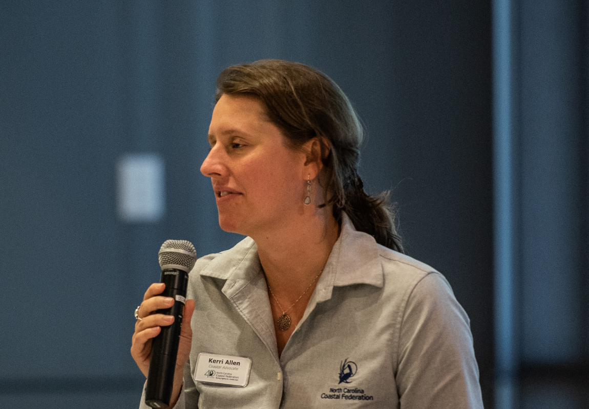 An image of advocate and North Carolina Coastal Federation Coastal Management Program Director, Kerri Allen.